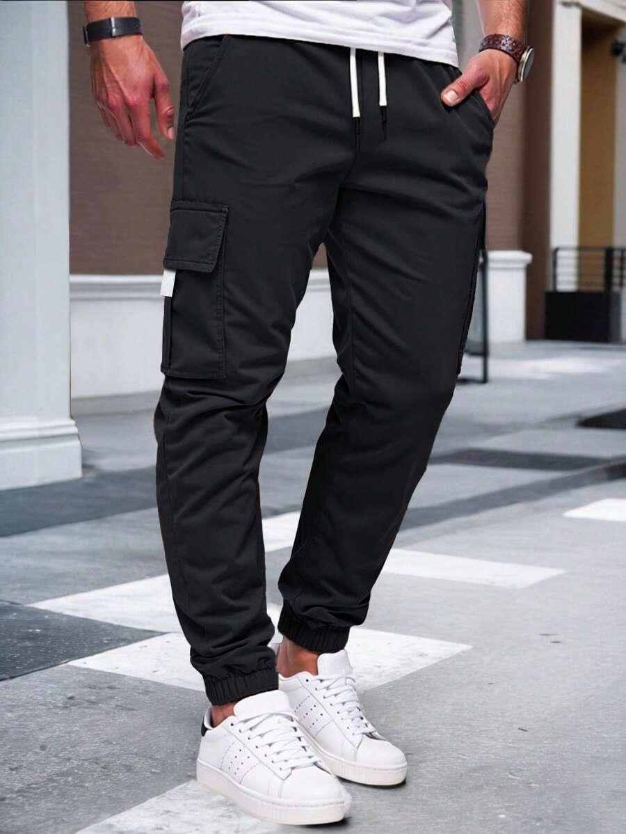 Laluna® | Luchtige Cargo Joggingsbroek met Zakken