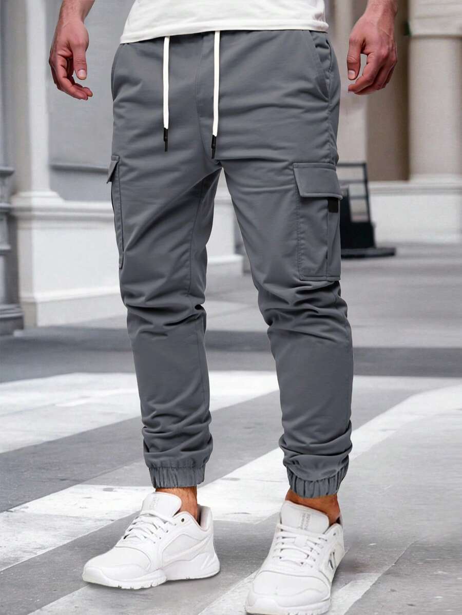 Laluna® | Luchtige Cargo Joggingsbroek met Zakken