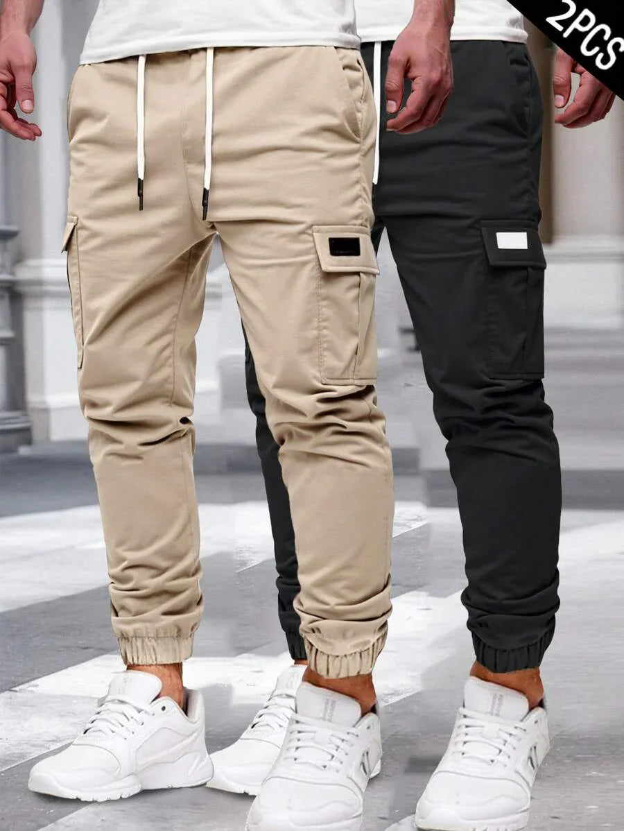 Laluna® | Luchtige Cargo Joggingsbroek met Zakken