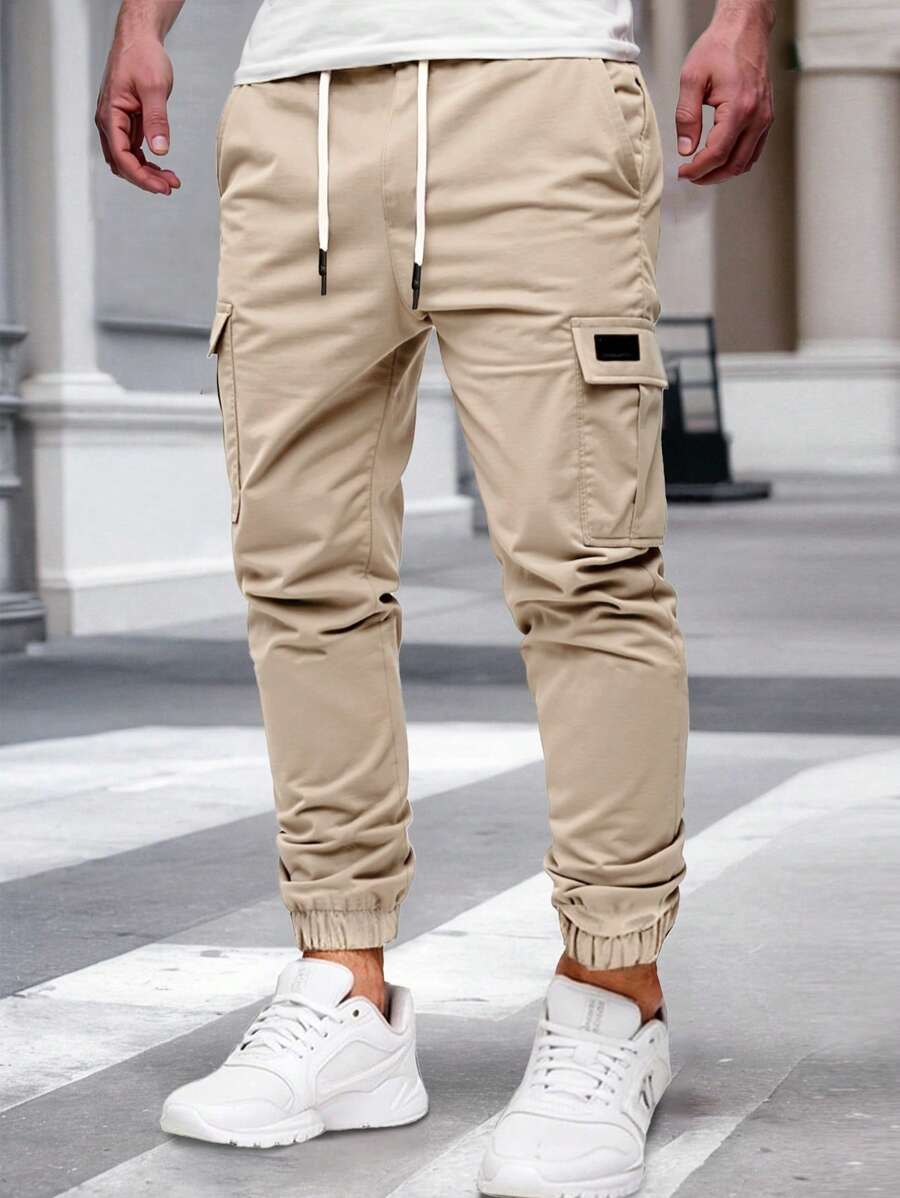 Laluna® | Luchtige Cargo Joggingsbroek met Zakken