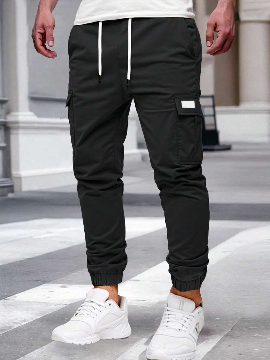 Laluna® | Luchtige Cargo Joggingsbroek met Zakken