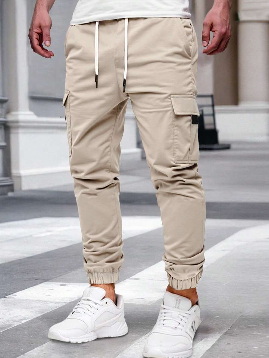 Laluna® | Luchtige Cargo Joggingsbroek met Zakken