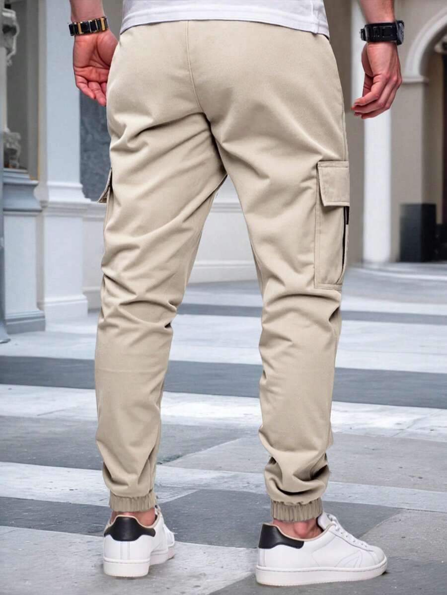 Laluna® | Luchtige Cargo Joggingsbroek met Zakken