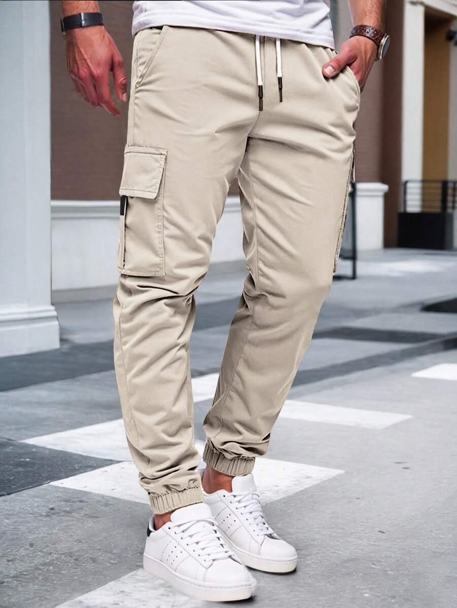 Laluna® | Luchtige Cargo Joggingsbroek met Zakken