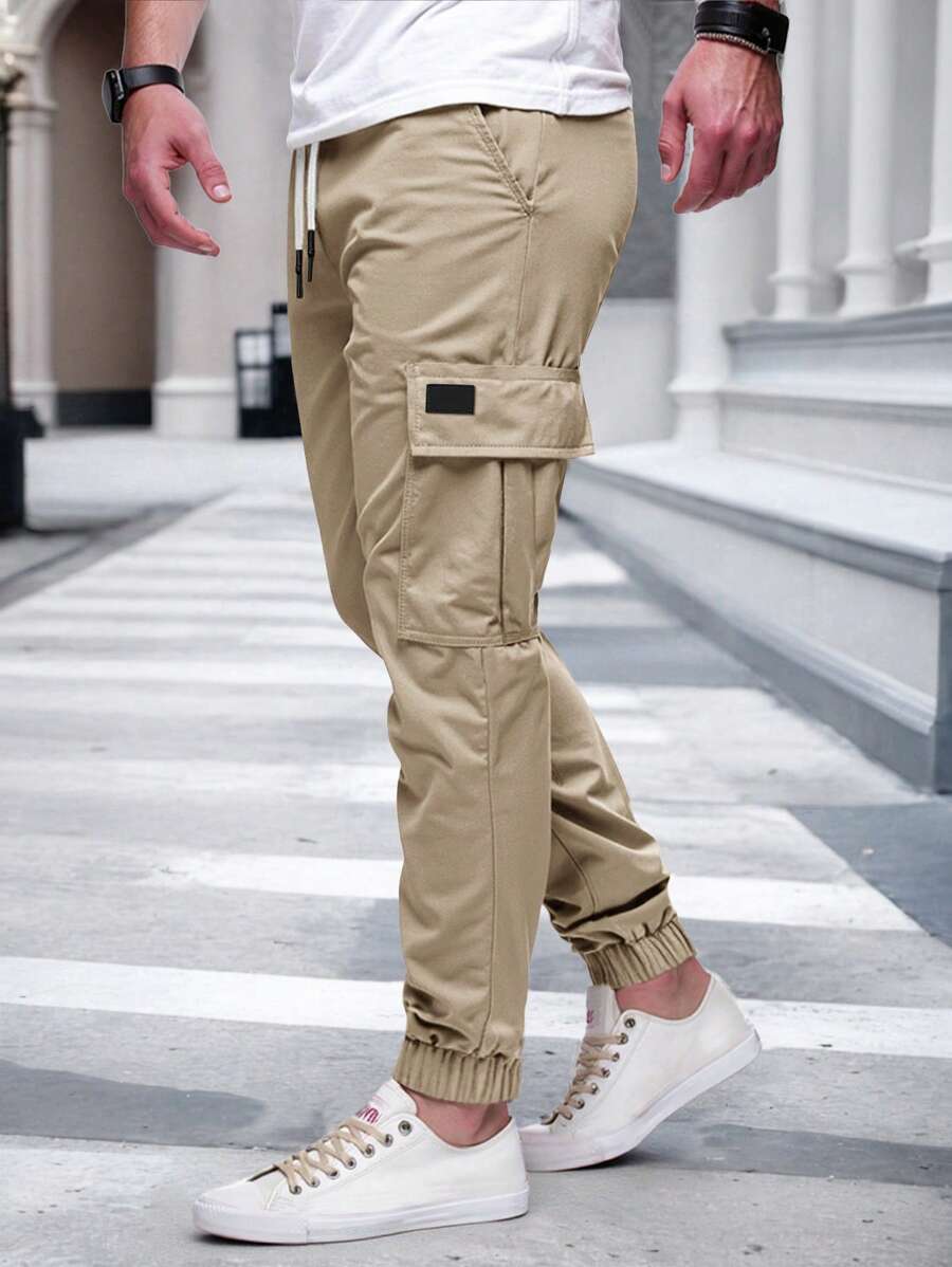 Laluna® | Luchtige Cargo Joggingsbroek met Zakken