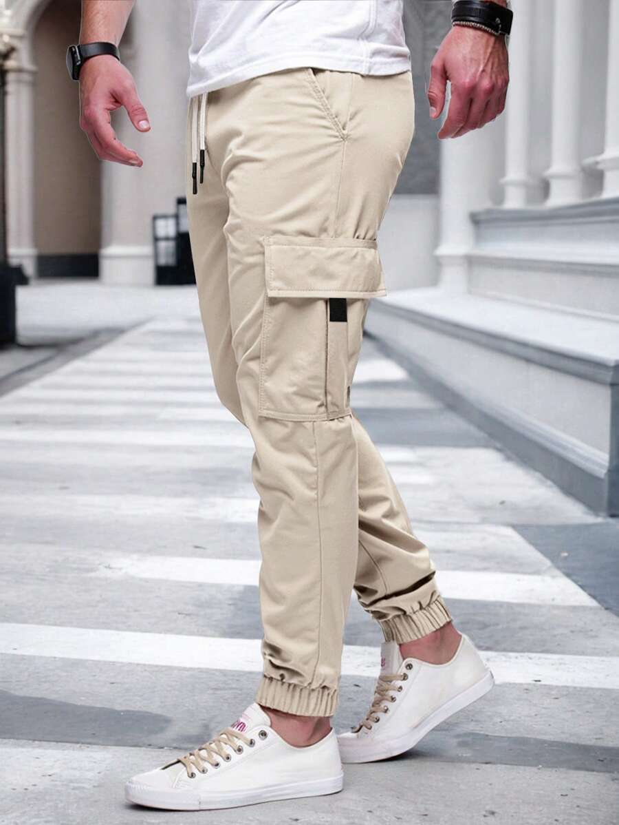 Laluna® | Luchtige Cargo Joggingsbroek met Zakken