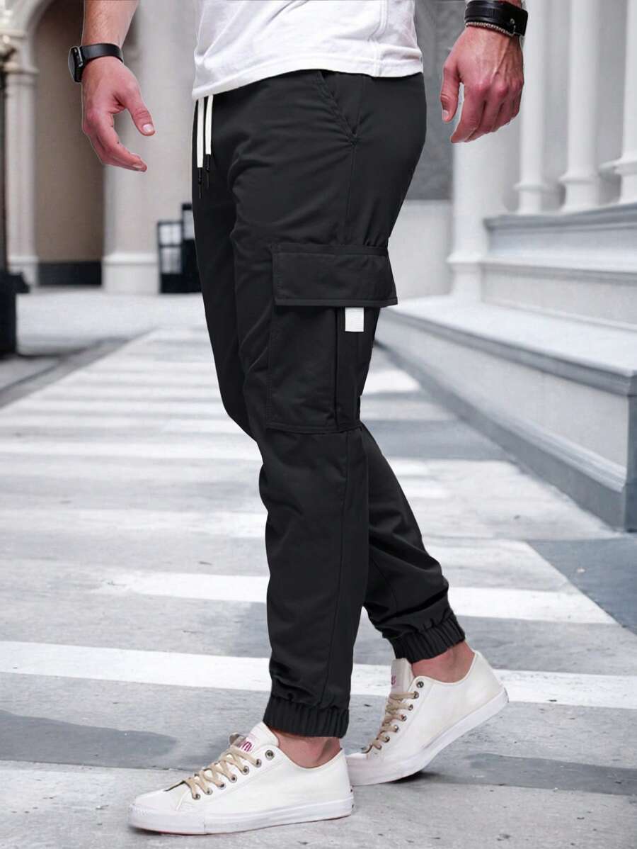 Laluna® | Luchtige Cargo Joggingsbroek met Zakken