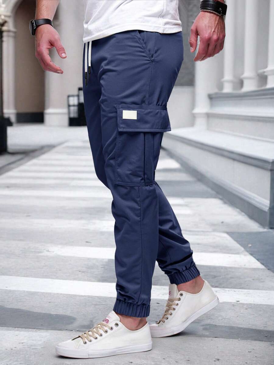 Laluna® | Luchtige Cargo Joggingsbroek met Zakken