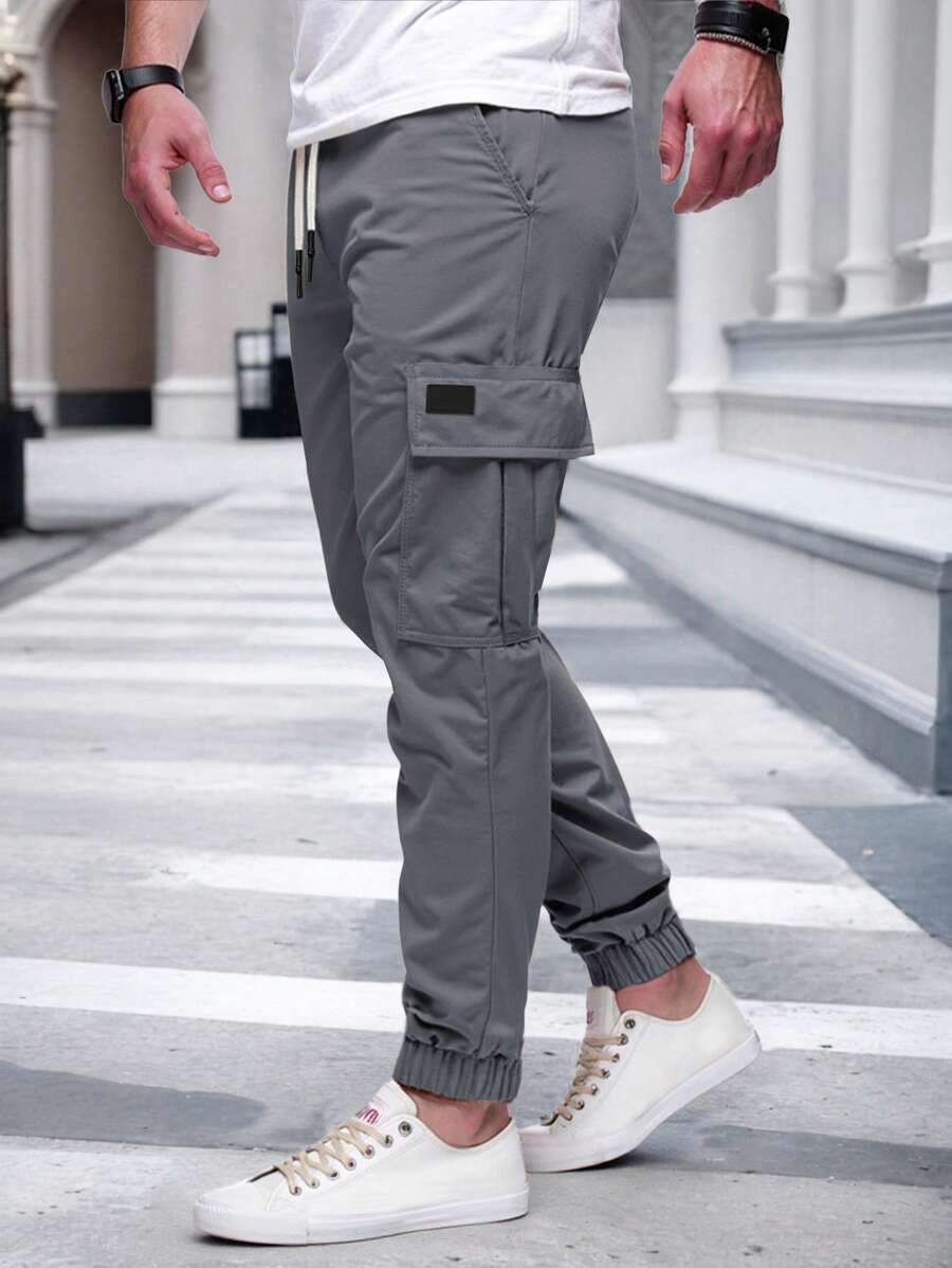 Laluna® | Luchtige Cargo Joggingsbroek met Zakken