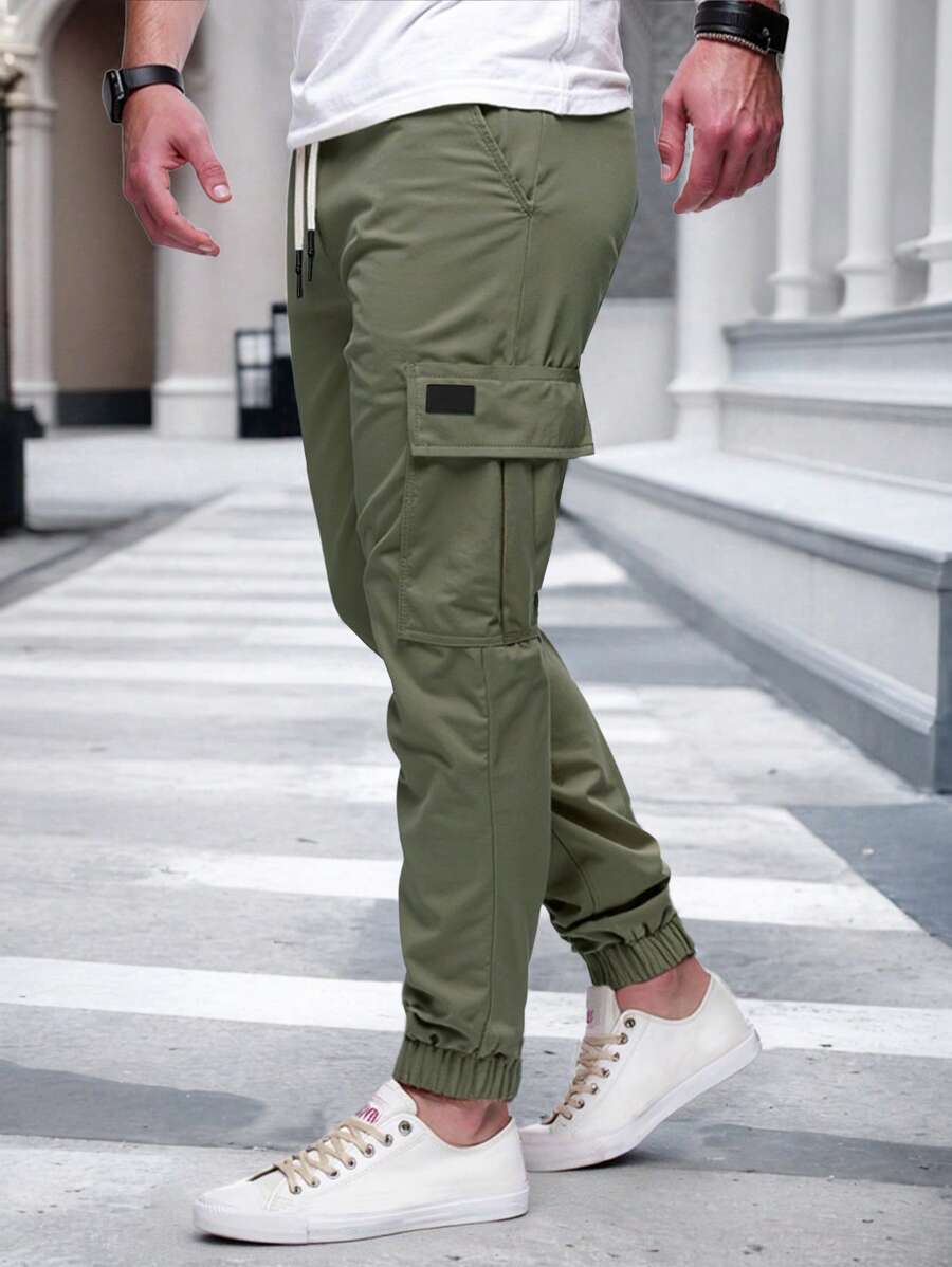 Laluna® | Luchtige Cargo Joggingsbroek met Zakken