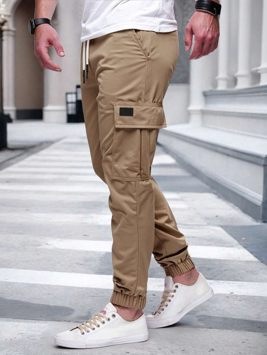 Laluna® | Luchtige Cargo Joggingsbroek met Zakken