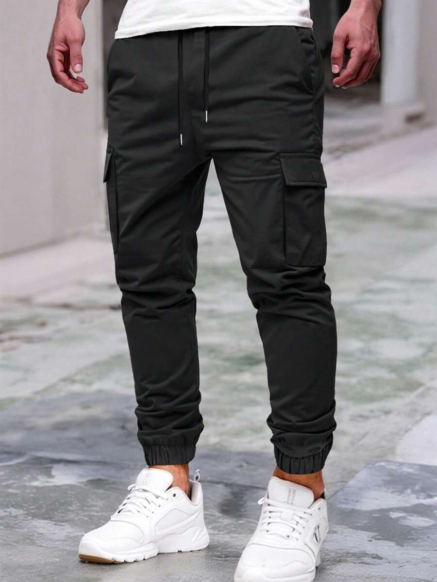 Laluna® | Luchtige Cargo Joggingsbroek met Zakken