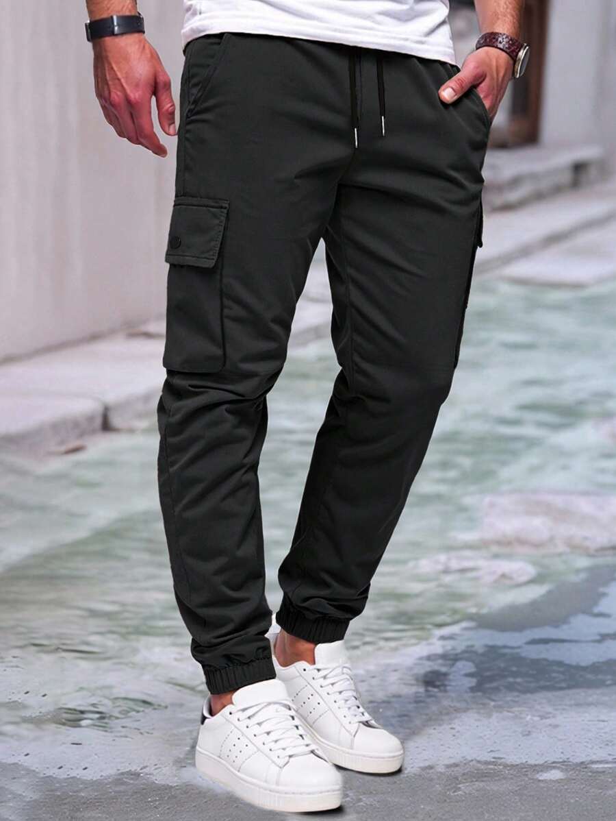 Laluna® | Luchtige Cargo Joggingsbroek met Zakken
