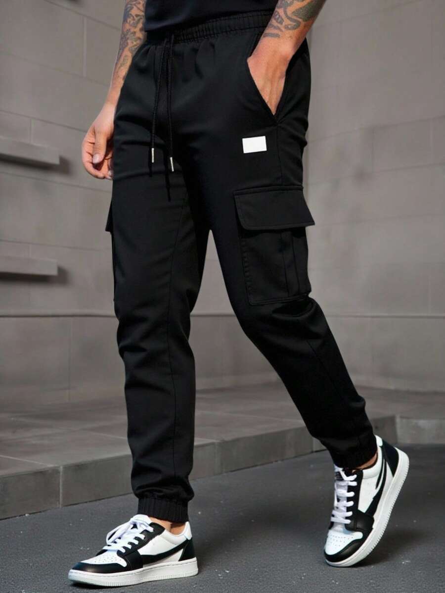 Laluna® | Luchtige Cargo Joggingsbroek met Zakken