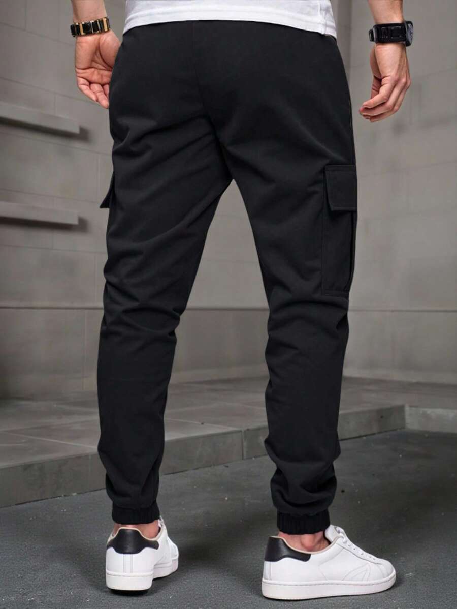 Laluna® | Luchtige Cargo Joggingsbroek met Zakken