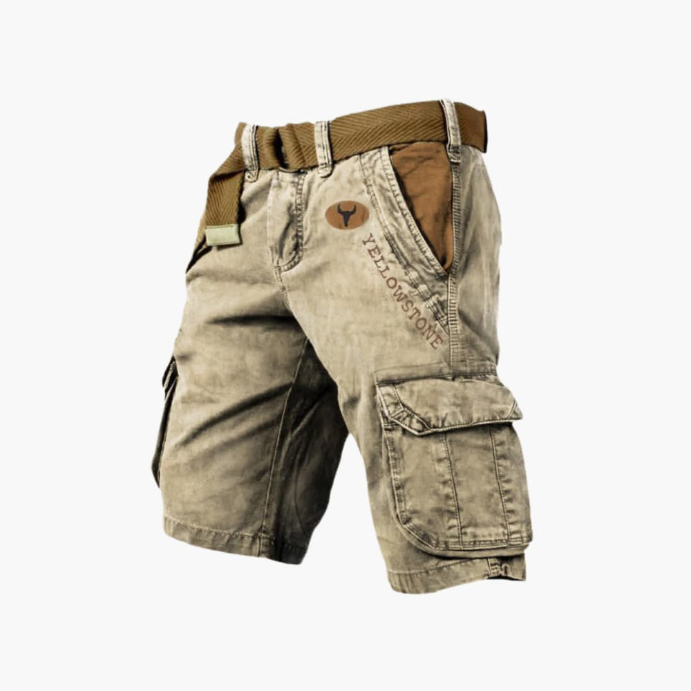 Heren Driekwart Cargo Broek | Katoen | Loose Fit & Functioneel | Zomer