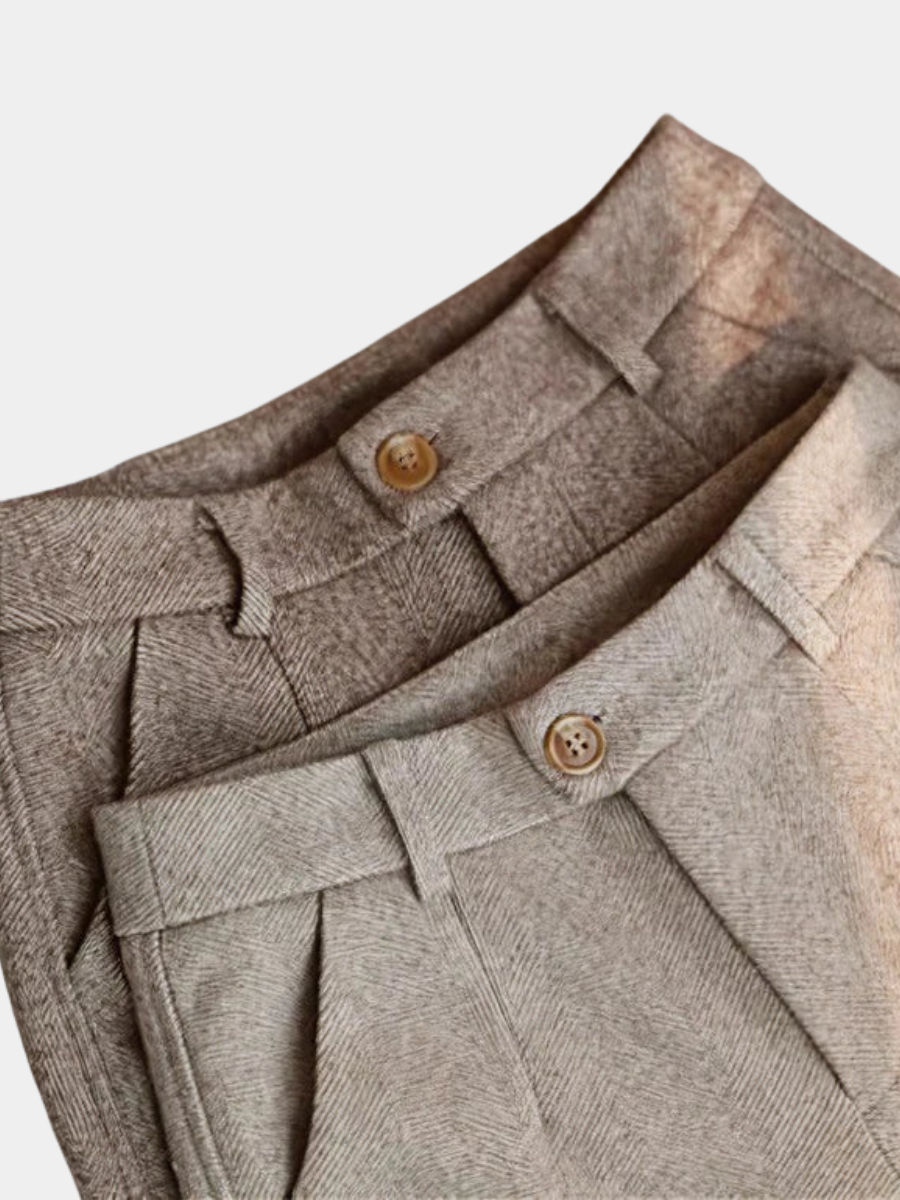 Elegante Broek Van 100% Wol