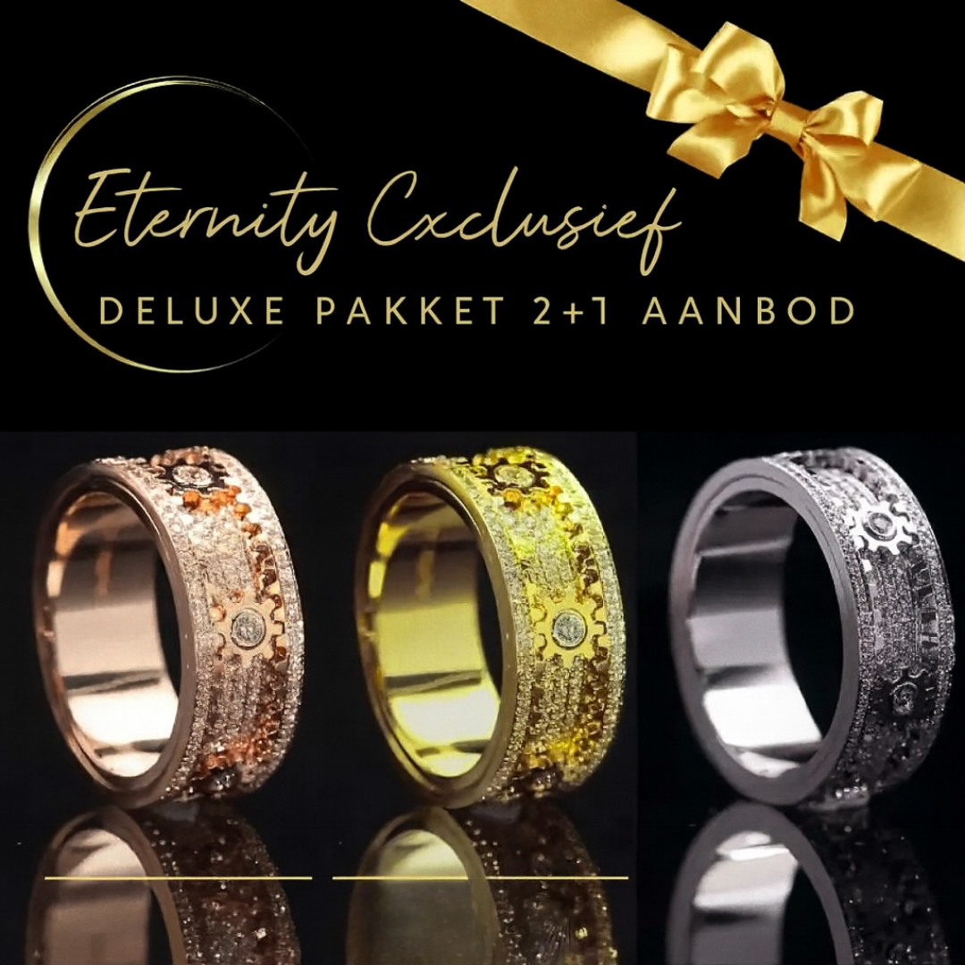 ETERNITY™ | Tijdloze Tandwiel Ring (Limited Edition)