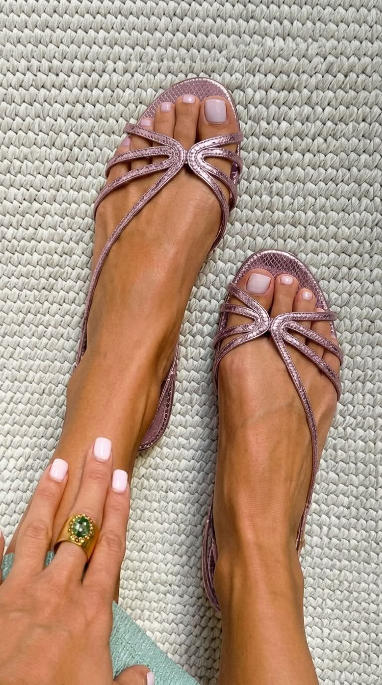 Serafina | Gouden Zomerse Sandalen