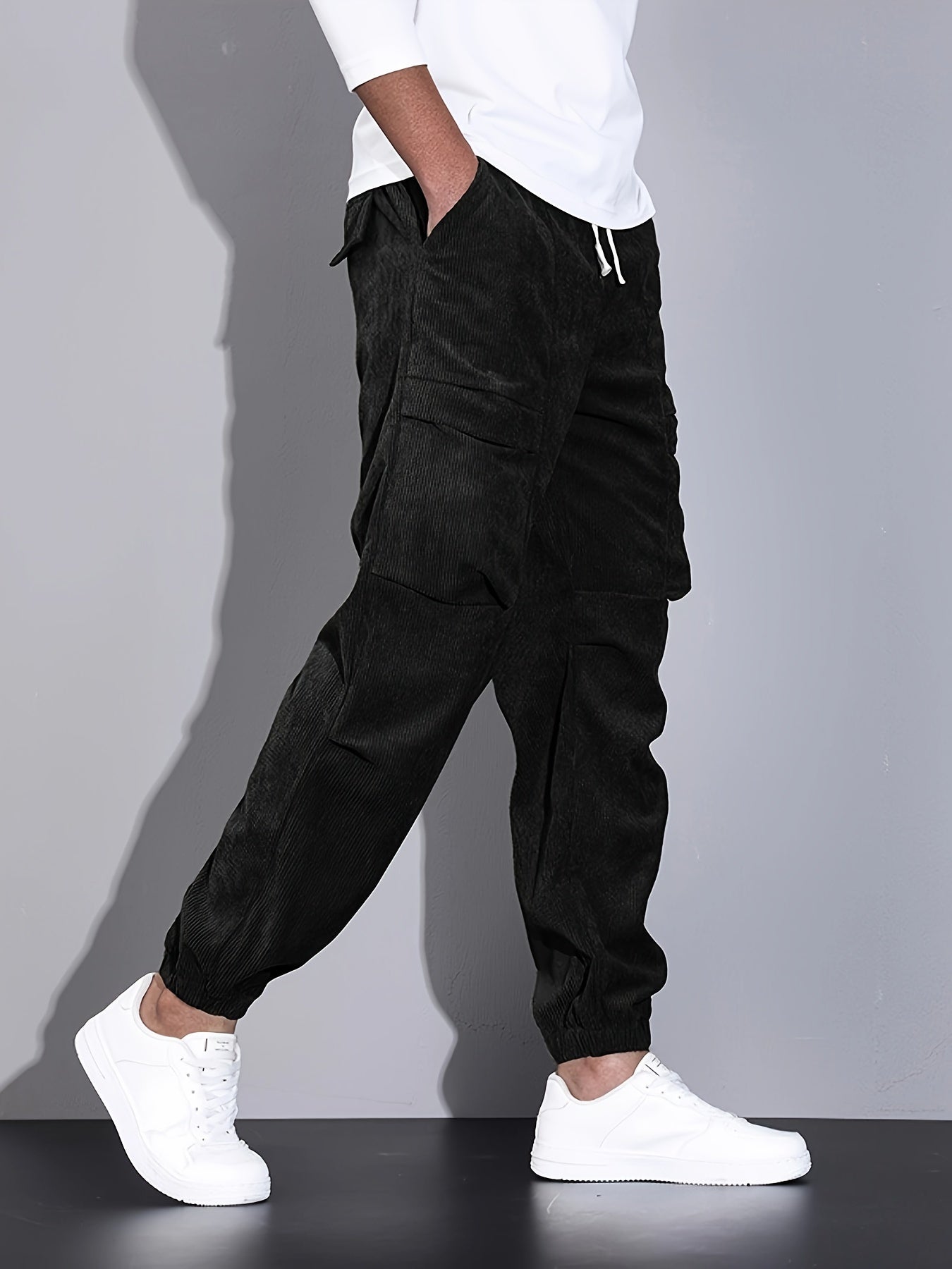 Laluna® | Corduroy Cargo Broek