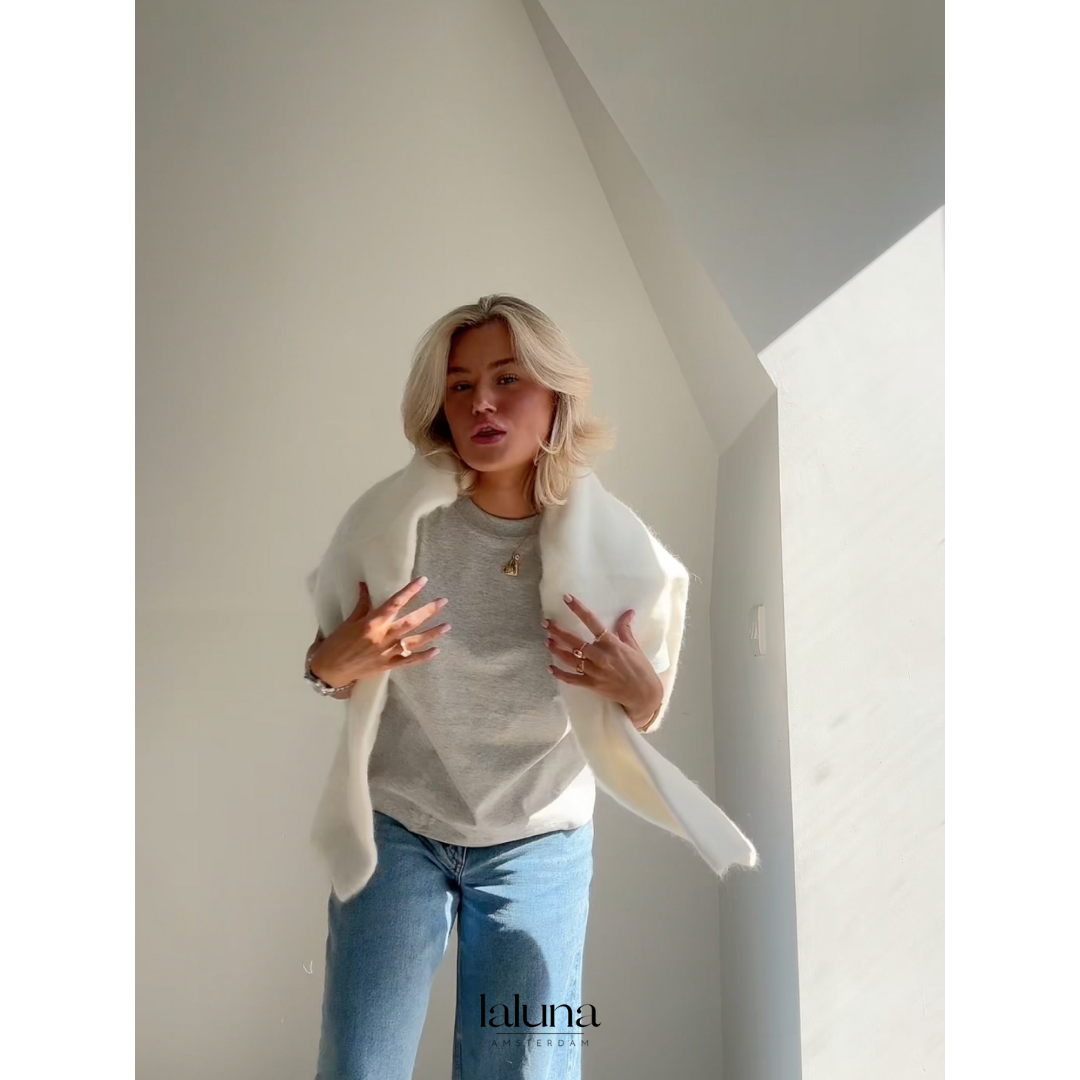 LALUNA® | MOHAIR CREWNECK