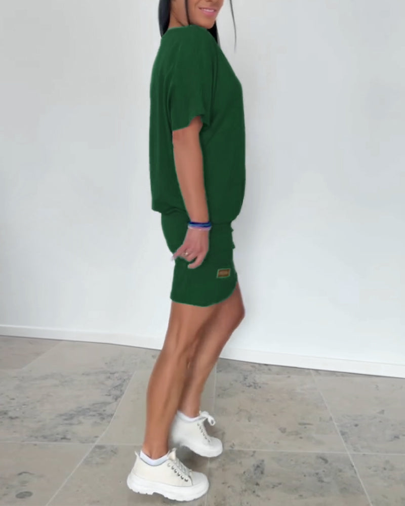 Laluna® | Zomerse Katoenen Korte Jurk