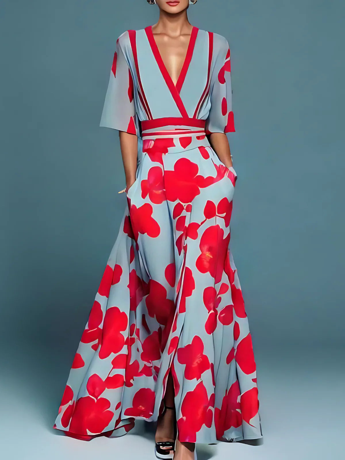 Laluna® | Elegante Bloemenjurk