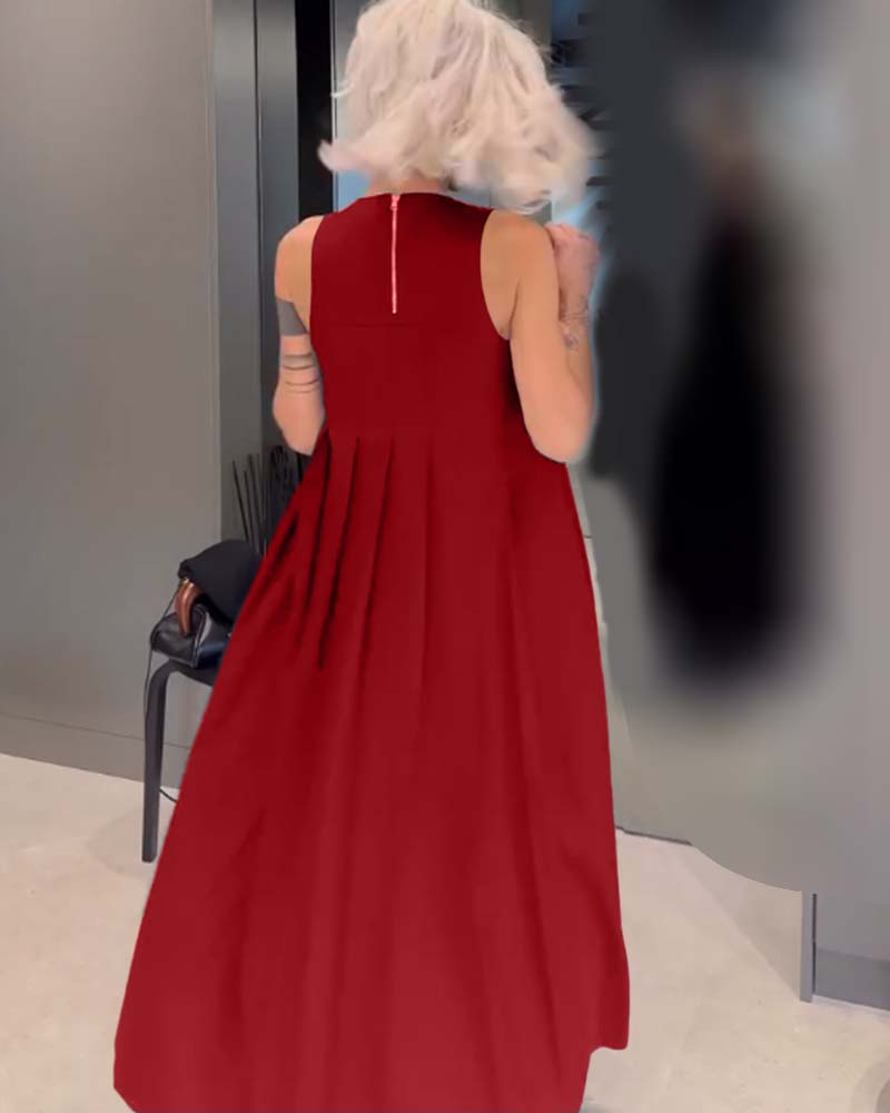 Laluna® | Elegante Geplooide Tankjurk