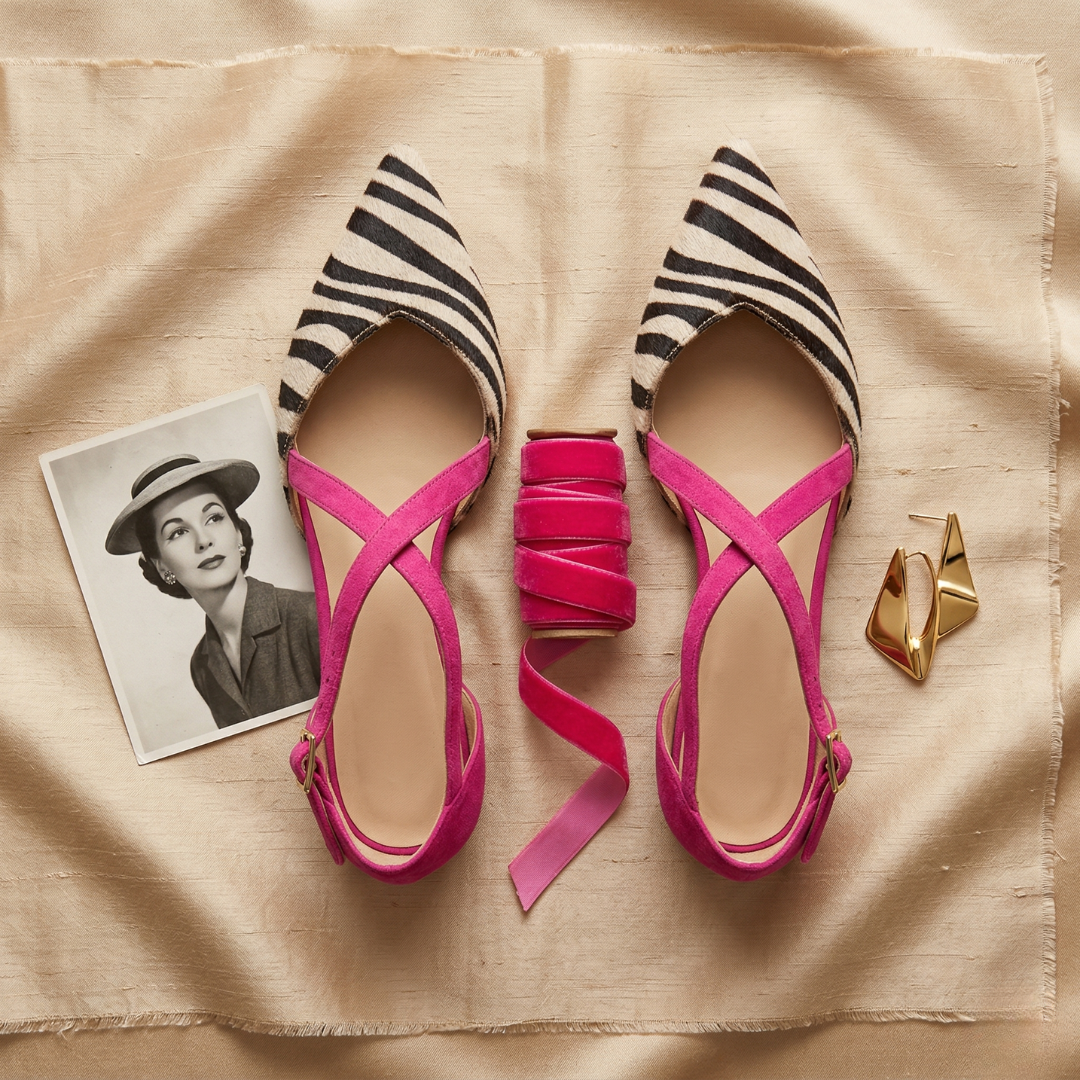 Laluna® - Ballerina's met bandjes
