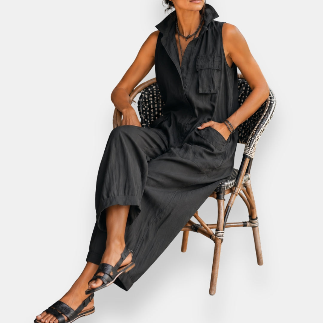 Laluna® | Mouwloze Jumpsuit