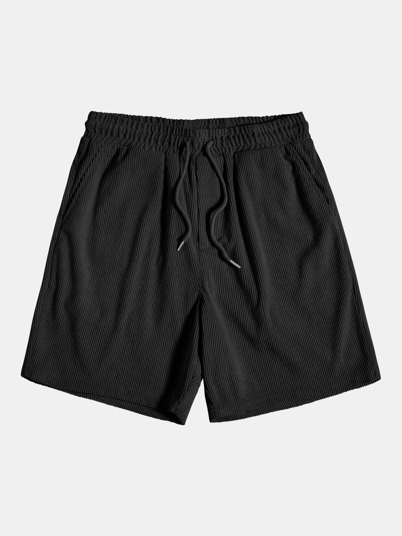 Korte Mouwen Corduroy Overhemd & Shorts