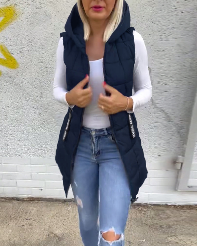 Laluna® | Mouwloze Gewatteerde Jas