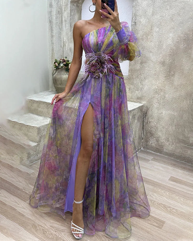 Laluna® | Elegante splitjurk
