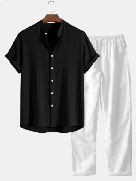 Laluna® | 2-delige Chique Casual Linnen Set