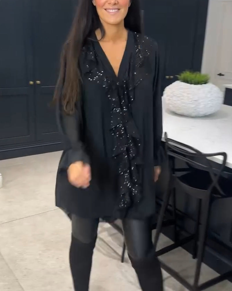 Laluna® | Stijlvolle Blouse met Ruffles