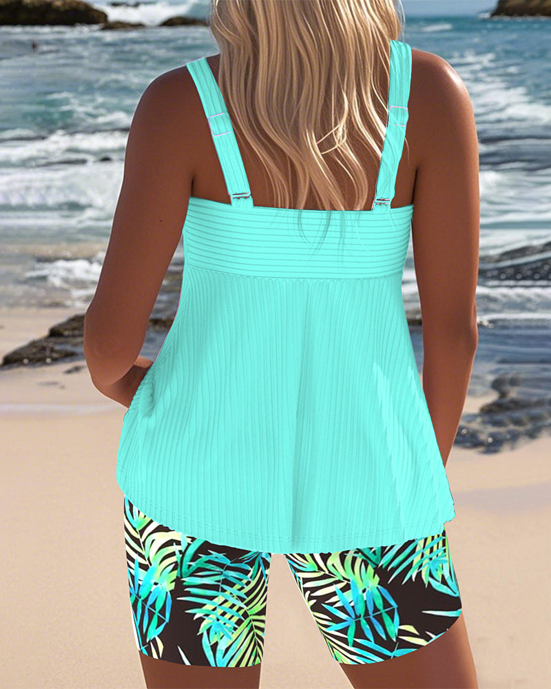 Laluna® | Kleurrijke Tankini Setje
