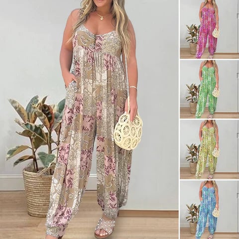 Laluna® | Wijde Bohemian Jumpsuit