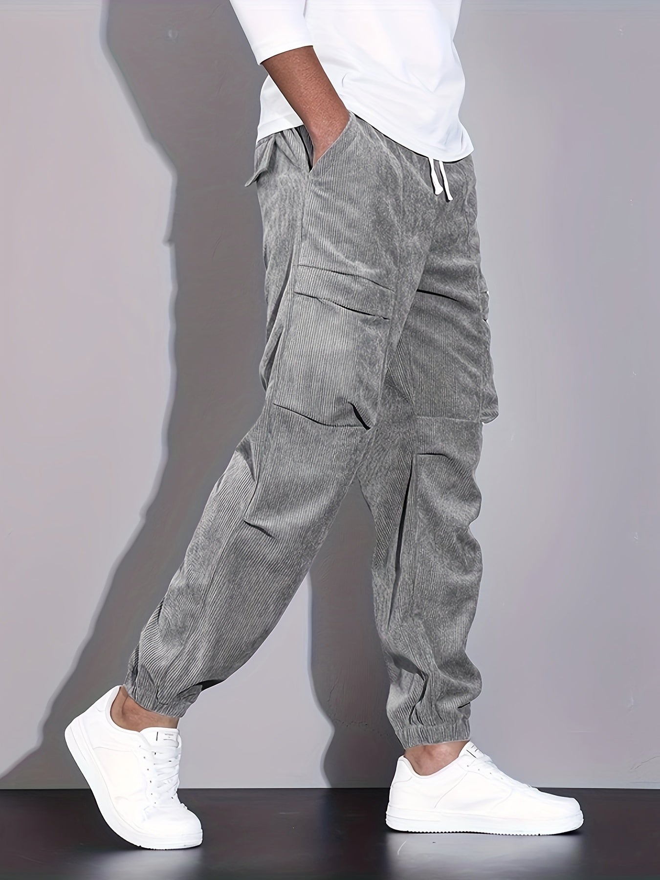 Laluna® | Corduroy Cargo Broek