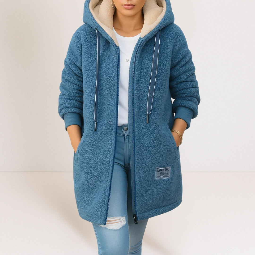 Laluna® | Fleecejas met capuchon