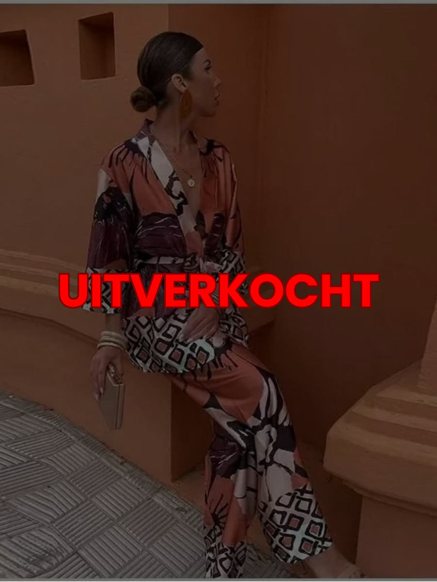 Klaudia | Compleet Modern Geprinte Set