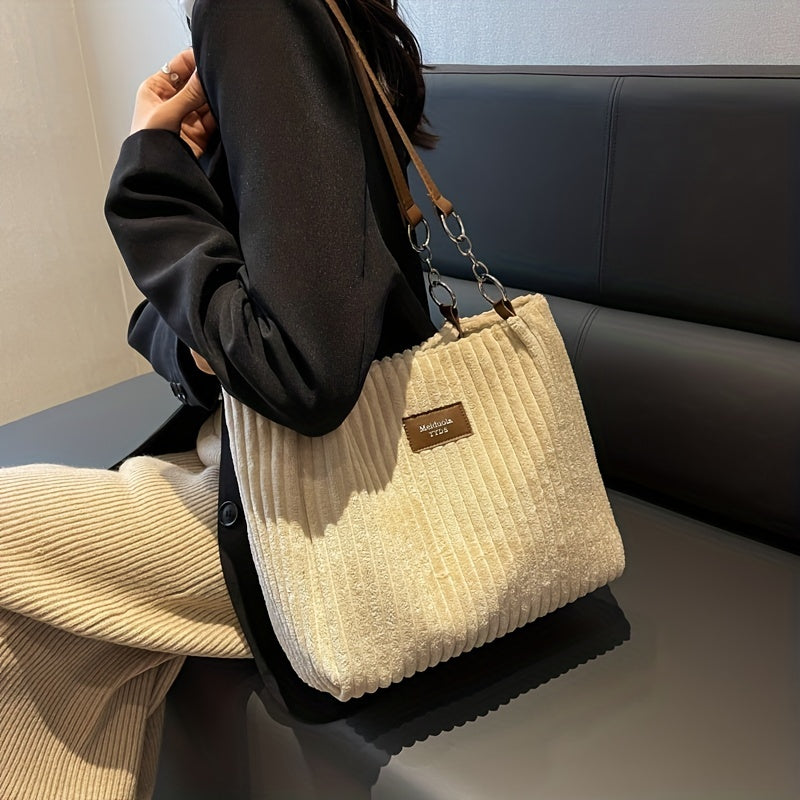 LALUNA® | ZACHTE CORD SCHOUDERTAS