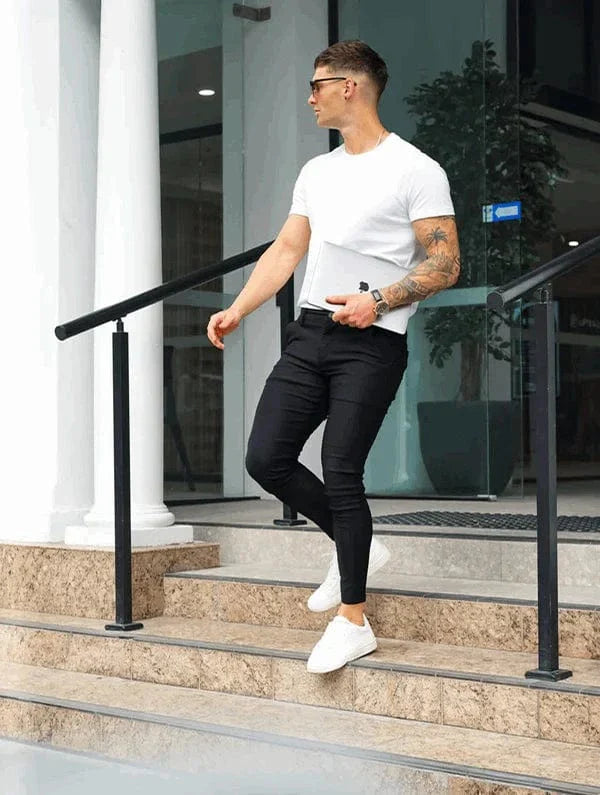 Laluna® | Elegante Rekbare Pantalon