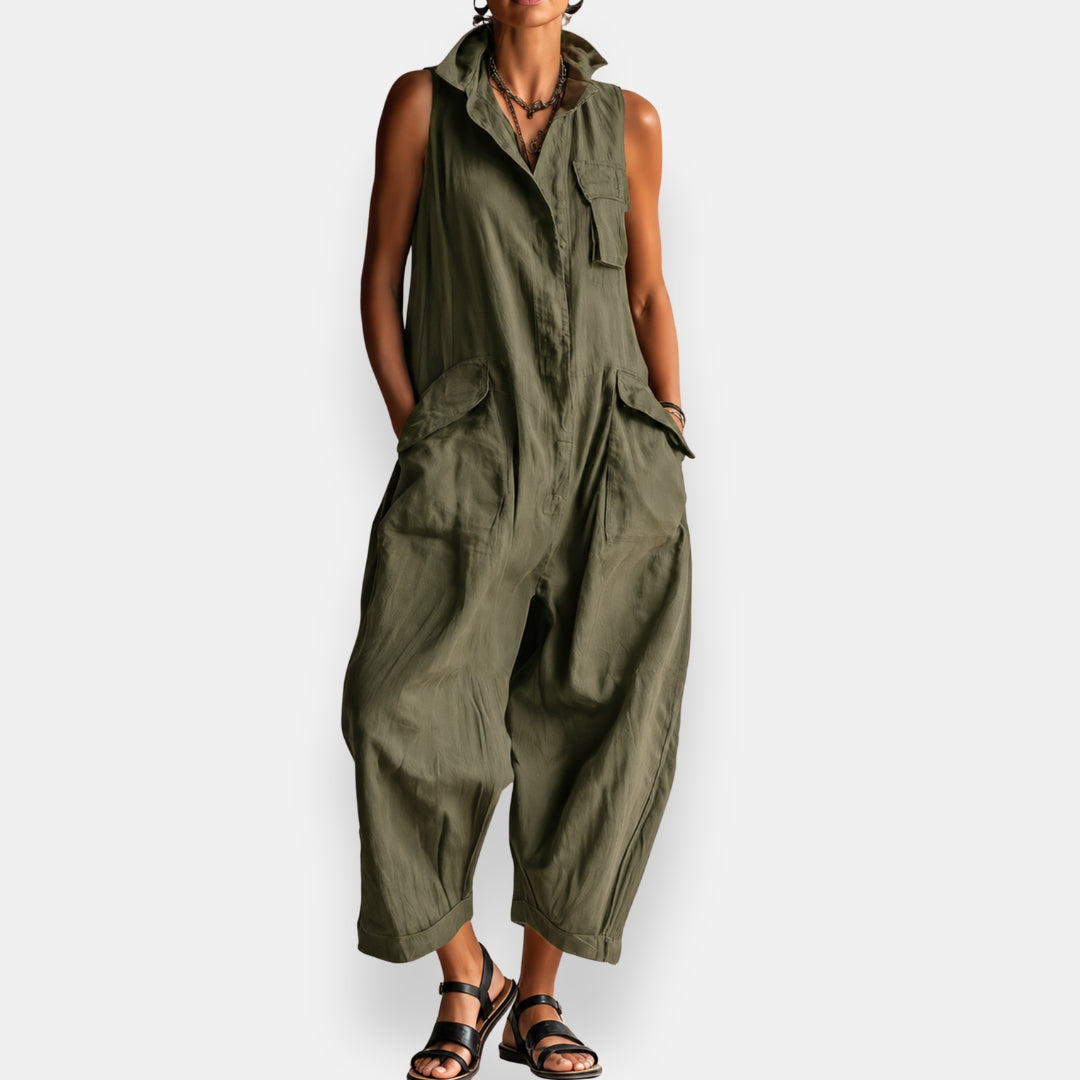 Laluna® | Mouwloze Jumpsuit