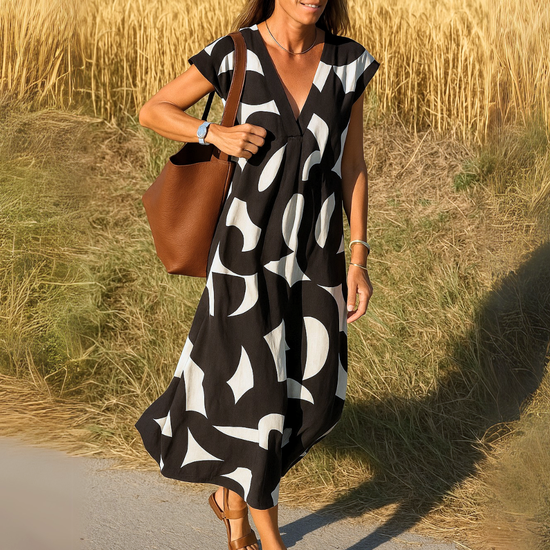 Valérie | V-loops zomerjurk