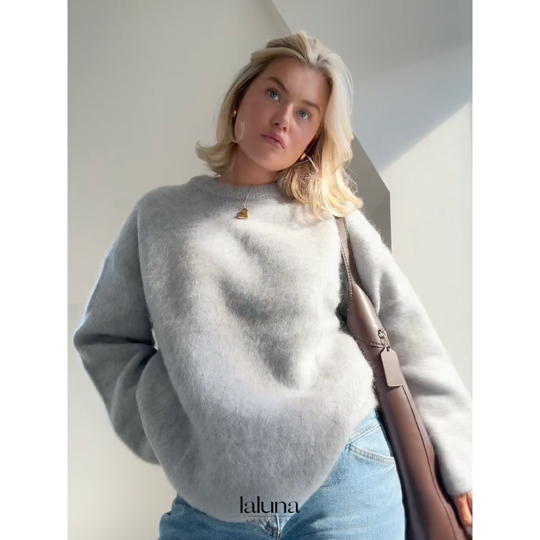 LALUNA® | MOHAIR CREWNECK