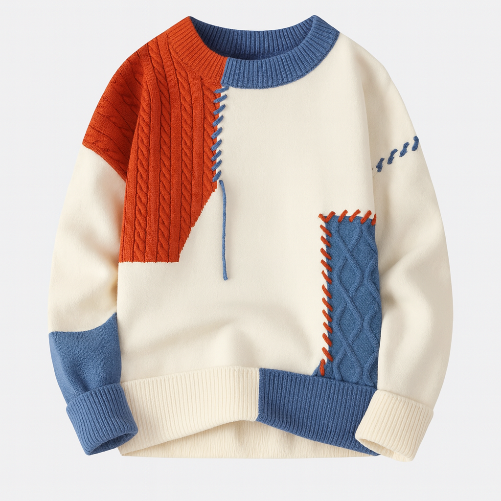 Laluna® | Arty Patch Sweater
