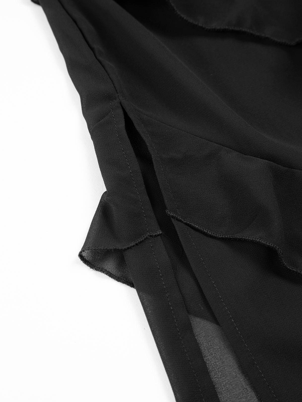 LALUNA® | LANGE JURK MET RITS