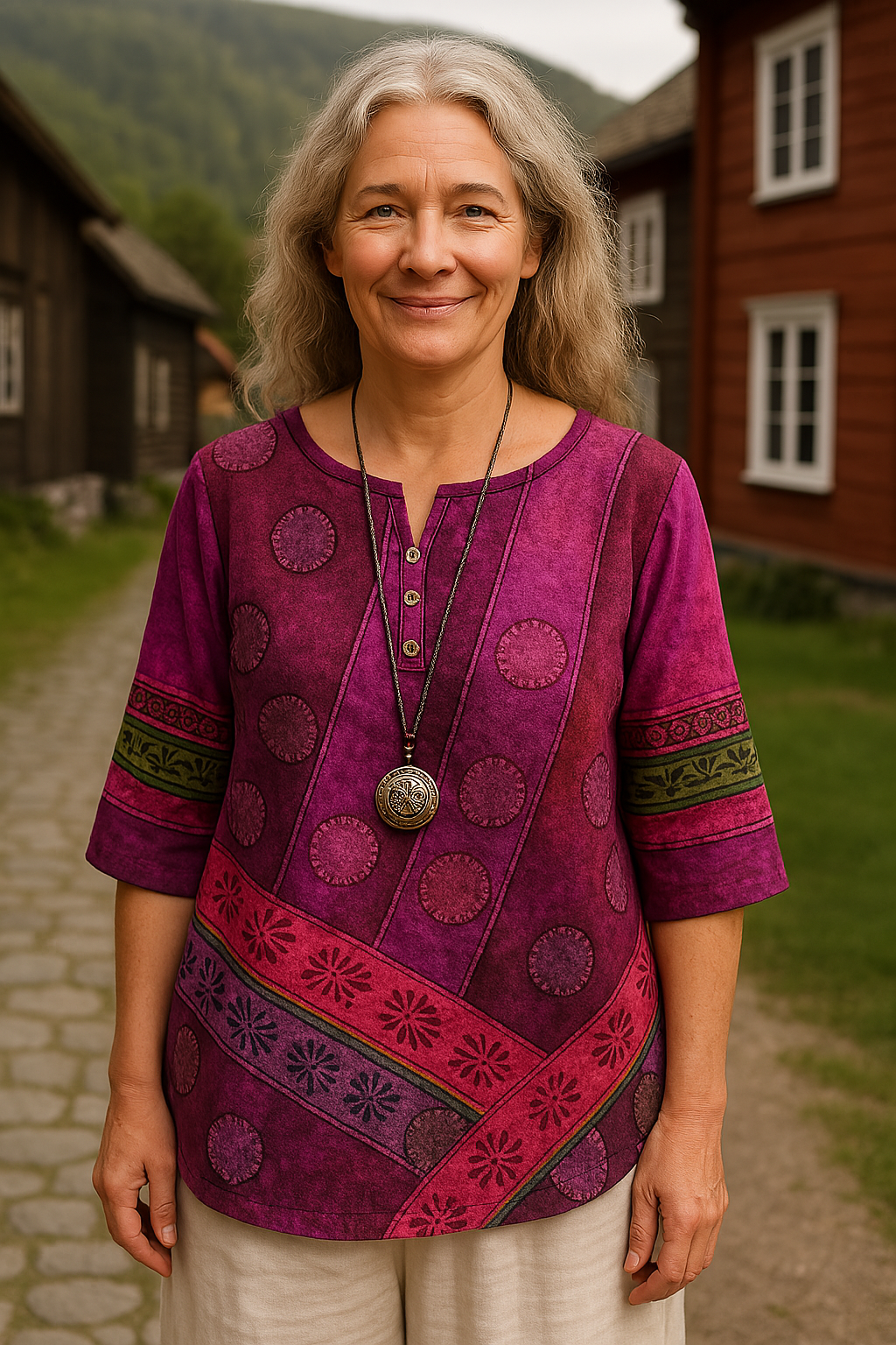 Laluna® | Comfortabele Kleurrijke Top