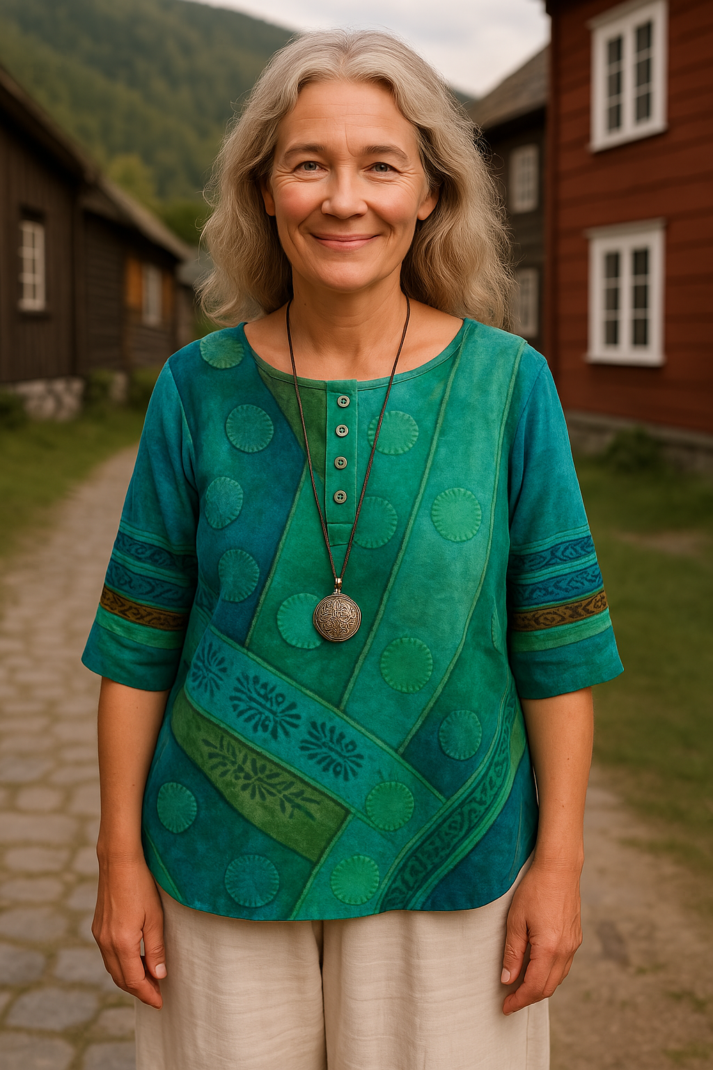 Laluna® | Comfortabele Kleurrijke Top