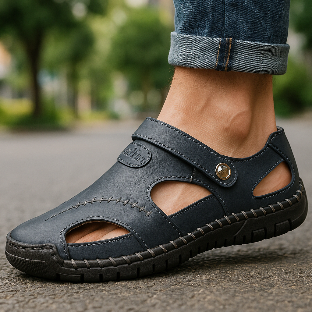 Laluna® | Zachte Leren Sandalen